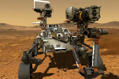 Keşif Aracı Mars'ta Çakıla Takıldı