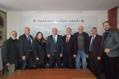 Başkent Niğde Vakfı Genel Kurulu Ankara'da yapıldı