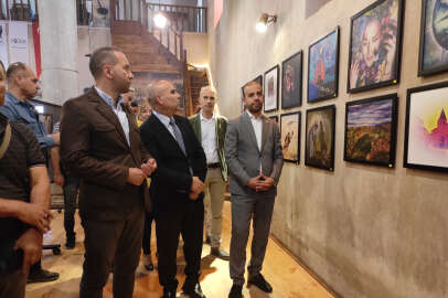 Niğde'de "Sanat Sarsıntısı-9" adlı uluslararası resim sergisi açıldı