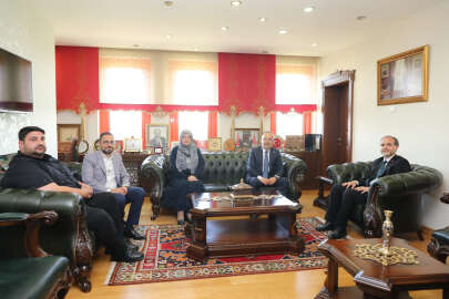 15 Temmuz Derneği'nden Rektör Uslu'ya ziyaret