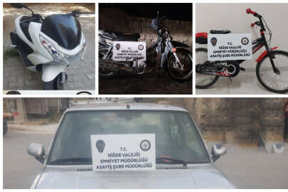 Otomobil, motosiklet, bisiklet ne varsa çalmışlar !..