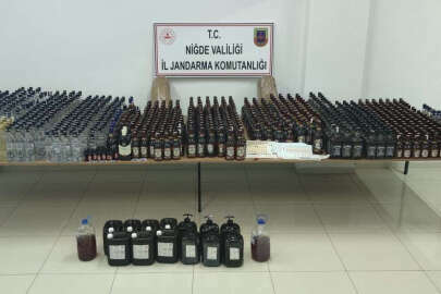 Yüzlerce litrelik kaçak alkol yakalandı !..