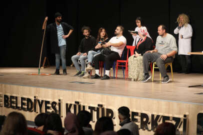 Şehir Tiyatrosu sanatseverlerle buluştu !..