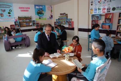 "Oku emrini  öğrencilere kazandırıyoruz"