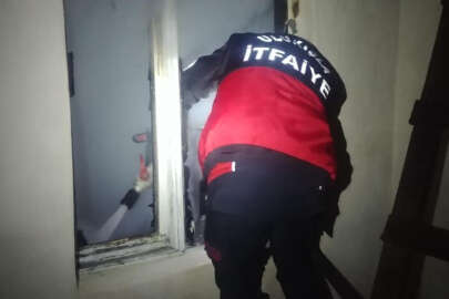 Sabaha karşı evde yangın çıktı !..