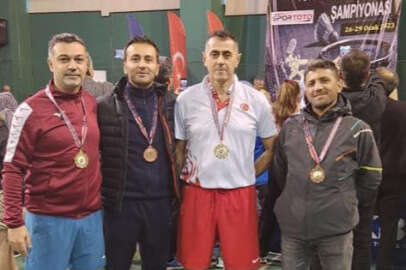 Mersin'de düzenlenen şampiyonada madalyalar Niğde'ye geldi !.