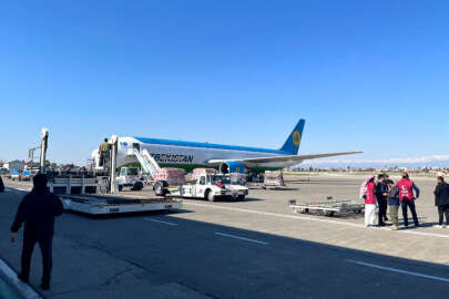 Özbekistan'dan da deprem bölgesinde !