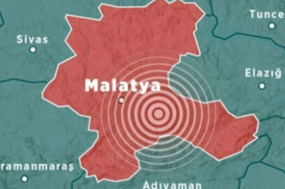 Malatya'da 5.6 büyüklüğünde deprem meydana geldi