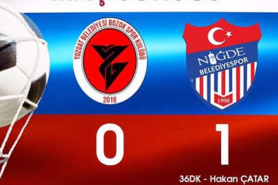Niğde Belediyespor 3 puanla dönüyor !