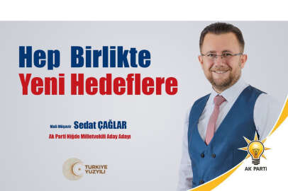 Çağlar: Söz veriyorum var gücümüzle çalışacağız