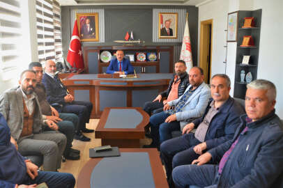 Birlik yönetiminden Baş'a ziyaret !.