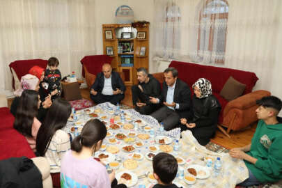 Vali Koç, iftara konuk oldu !.