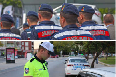 Jandarma ve polis huzur ve güvenlik için çalışacak !