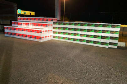 Milyonlarca kaçak makaron ele geçirildi