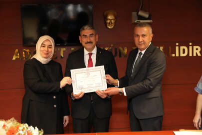 Uzkurt, mazbatayı aldı!..