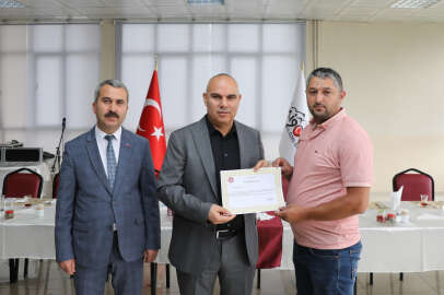 Deprem kahramanlarına 'Başarı Belgesi' verildi!..