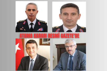 Niğde İl Jandarma Komutanı ve Vali yardımcısı değişti!..