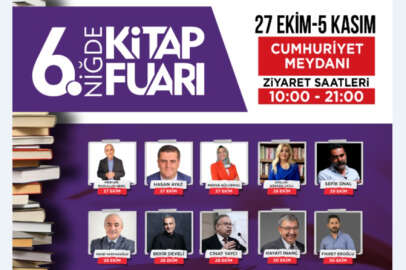 Niğde'de 6. Kitap Fuarı kapılarını açıyor
