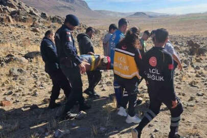 Arazide fenalaşan adamın imdadına, UMKE yetişti