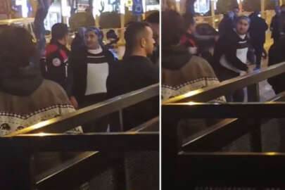 Ünlü kahve zincirinin Niğde şubesinde polise saldırı!