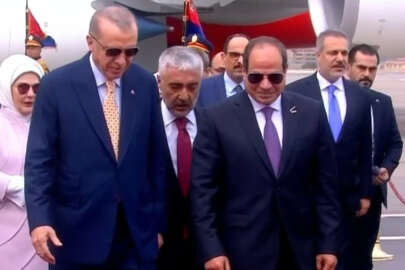 Cumhurbaşkanı Erdoğan, yıllar sonra Mısır'a gitti!