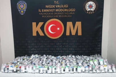 Niğde’de kaçak makaron ve elektronik sigara ele geçirildi!..