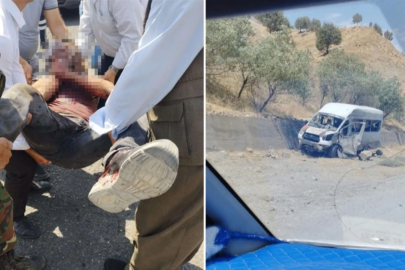 Şırnak'ta maden işçilerini taşıyan servis aracına saldırı: 1 ölü, 8 yaralı