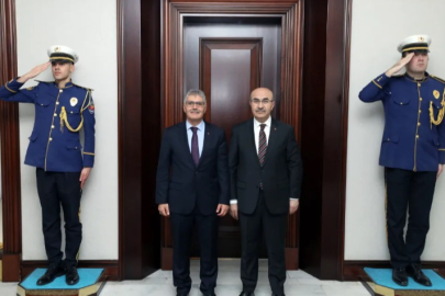 Vali Çelik, Emniyet Genel Müdürü Demirtaş'ı ziyaret etti