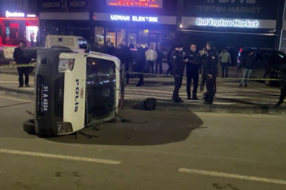 Niğde’de feci kaza! Otomobil polis aracıyla çarpıştı 5 kişi yaralandı