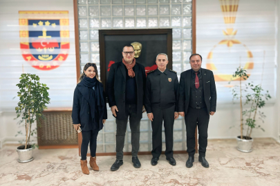 Aydın ve Özbek’ten İl Jandarma Komutanı Okyar’a ziyaret