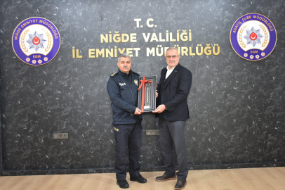 MÜSİAD Niğde Emniyet Müdürü Yılmaz Delen'i ziyaret etti