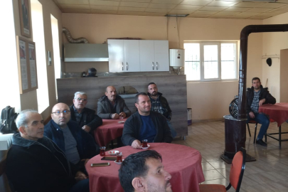 Niğde'de çiftçilerle bilgilendirme toplantıları devam ediyor