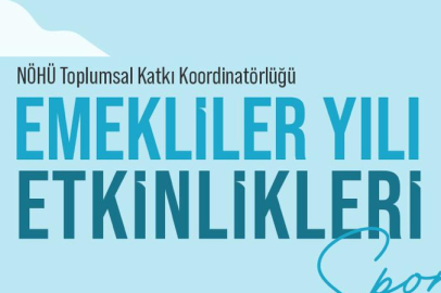 Yıl bitti etkinlikler yeni başladı: Niğde'de 2024 Emekliler Yılı etkinlikleri yapılacak