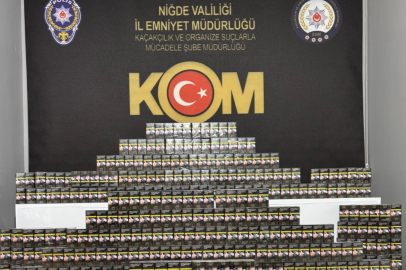 Niğde'de kaçakçılık operasyonu: 2 şüpheli yakalandı