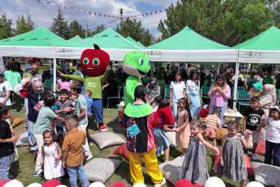 Niğde'de aileler Kent Ormanı'nda buluştu