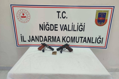 Niğde'de silah operasyonu