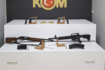 Niğde'de silah operasyonu: 4 şüpheli yakalandı