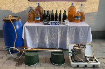 Niğde'de jandarmadan kaçak alkol operasyonu