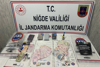 Niğde'de uyuşturucu satıcılarına darbe