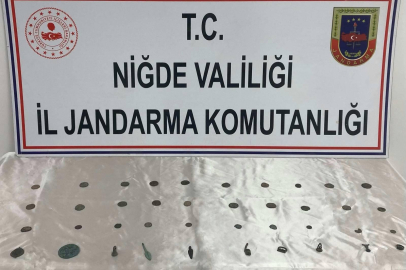 Niğde’de tarihi eser ele geçirildi