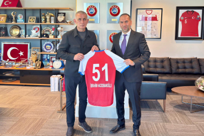 Başkan Özdemir'den TFF'ye ziyaret