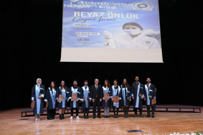 NÖHÜ'de diş hekimliği öğrencileri beyaz önlük giydi