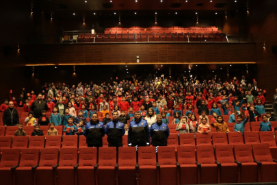 Niğde'de öğrenciler için sinema etkinliği düzenlendi