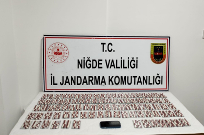 Niğde’de uyuşturucu operasyonu: Binlerce uyuşturucu hap ele geçirildi