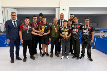 Niğde'de Yıldız Erkekler Masa Tenisi Müsabakaları yapıldı