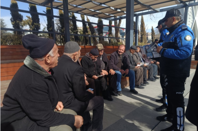 Niğde’de Vatandaşlara Dolandırıcılık ve Hırsızlığa Karşı Bilgilendirme Çalışması
