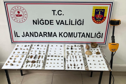 Niğde’de “Anadolu Mirası” Operasyonu: 145 Parça Tarihi Eser Ele Geçirildi
