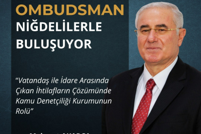 Kamu Başdenetçisi Mehmet Akarca, 29 Nisan’da vatandaşlarla buluşacak