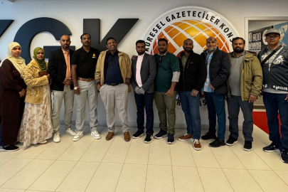 KGK, Sri Lankalı gazetecileri ağırladı 