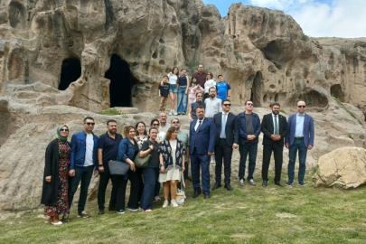 14 ilin baro başkanlarından Gümüşler Manastırına ziyaret